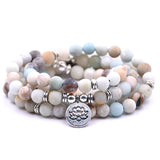 Mala Classique "Bonheur et Tendresse" en Amazonite