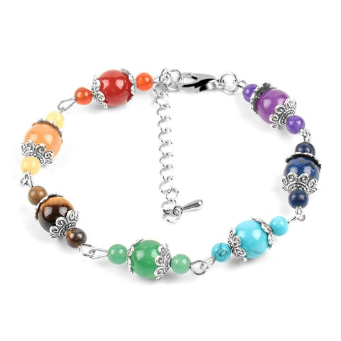 Bracelet "Fleur de Guérison" 7 Chakras